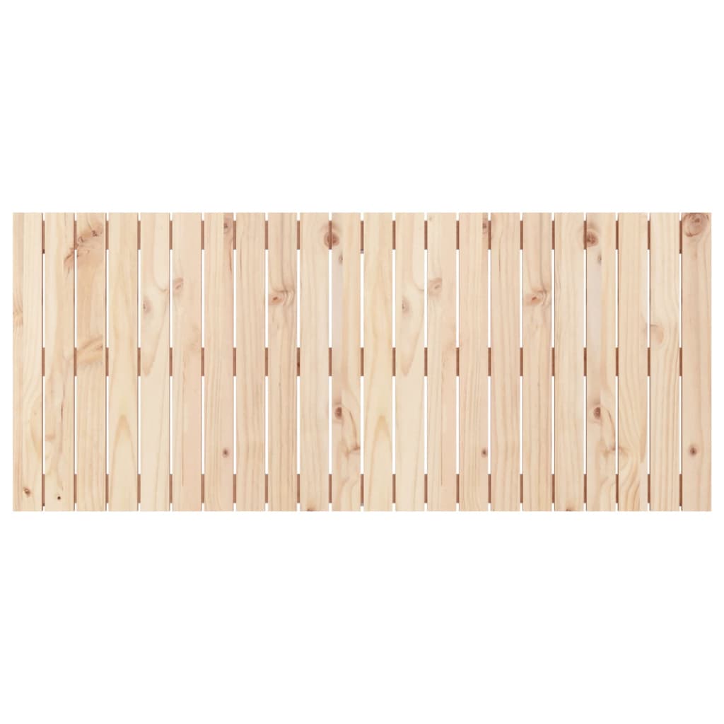 Berkfield Wall Headboard 140x3x60 cm Solid Wood Pine