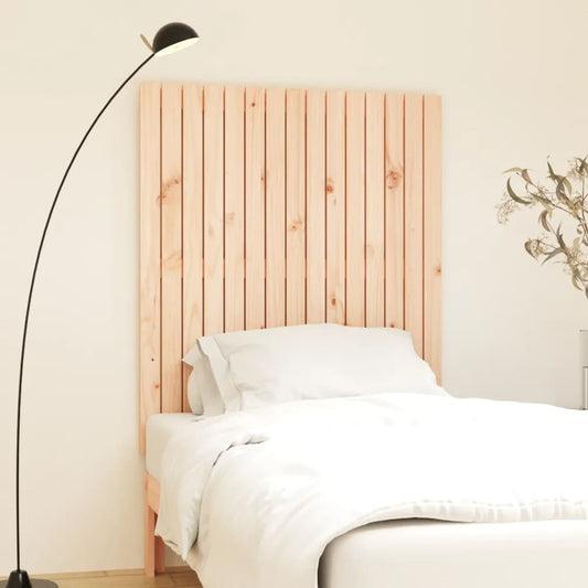 Berkfield Wall Headboard 95.5x3x110 cm Solid Wood Pine