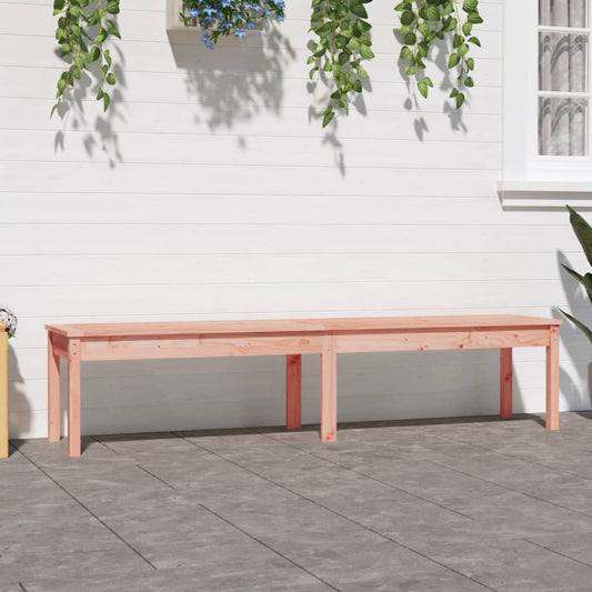 Berkfield 2-Seater Garden Bench 203.5x44x45 cm Solid Wood Douglas