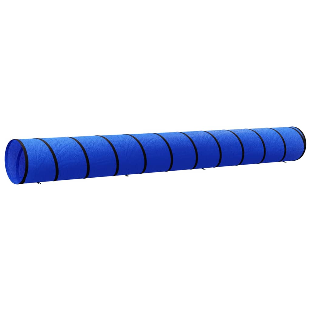 Berkfield Dog Tunnel Blue �_�”�_ 55x500 cm Polyester