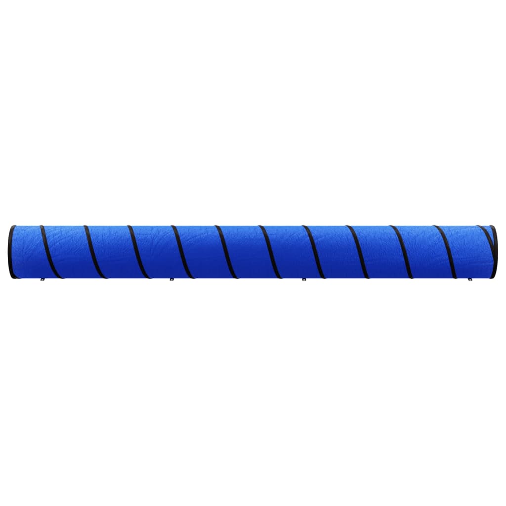 Berkfield Dog Tunnel Blue �_�”�_ 55x500 cm Polyester