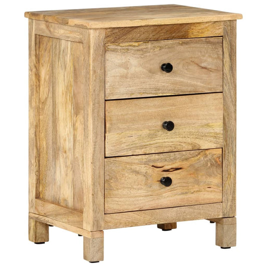 Berkfield Bedside Cabinet 45x35x60 cm Solid Wood Mango