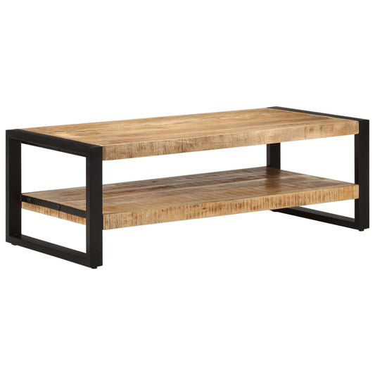 Berkfield Coffee Table 120x55x40 cm Solid Wood Mango