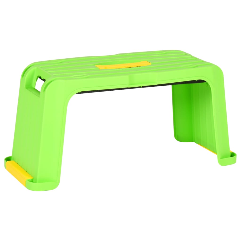 Berkfield 4-in-1 Garden Stool with Storage Bin 58.5x24x29.5 cm Polypropylene