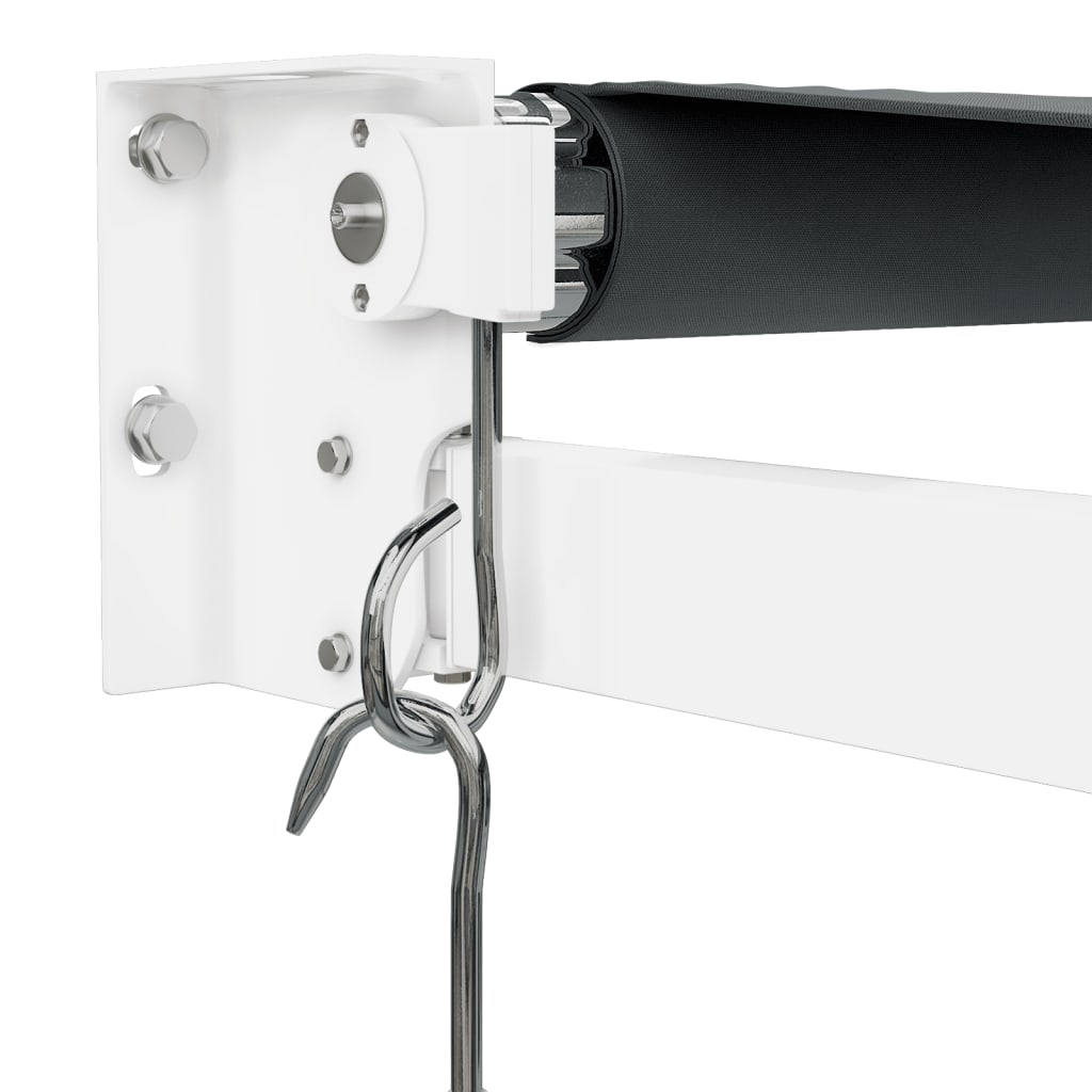 Berkfield Retractable Awning Anthracite 3x2.5 m Fabric and Aluminium