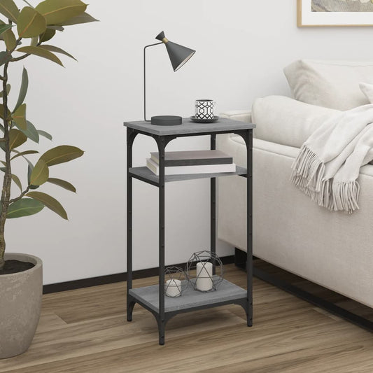 Berkfield Side Table Grey Sonoma 40x30x75 cm Engineered Wood