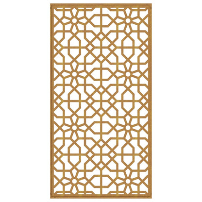 Berkfield Garden Wall Decoration 105x55 cm Corten Steel Moorish Design