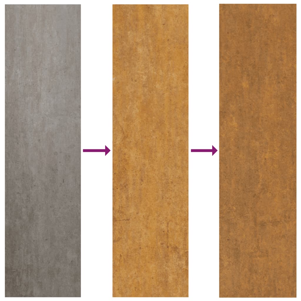 Berkfield Garden Wall Decoration 105x55 cm Corten Steel Moorish Design