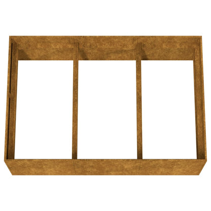 Berkfield Garden Raised Bed 120x80x40 cm Corten Steel