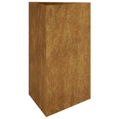 Berkfield Garden Planter 50x43x75 cm Corten Steel
