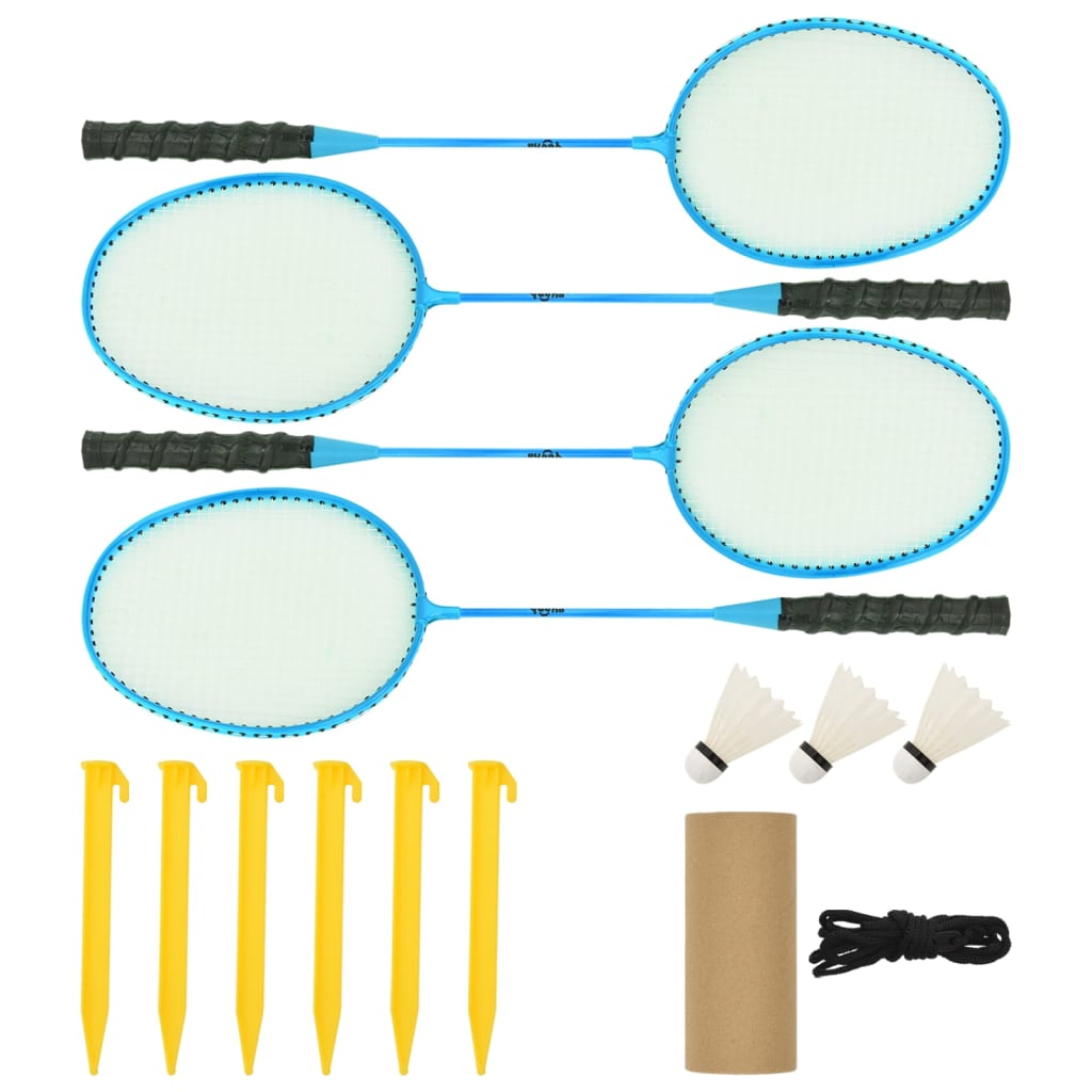 Berkfield Badminton Net Yellow and Black 600x155 cm PE Fabric