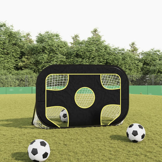 Berkfield Football Goal Net with Target 120x80x80 cm Polyester