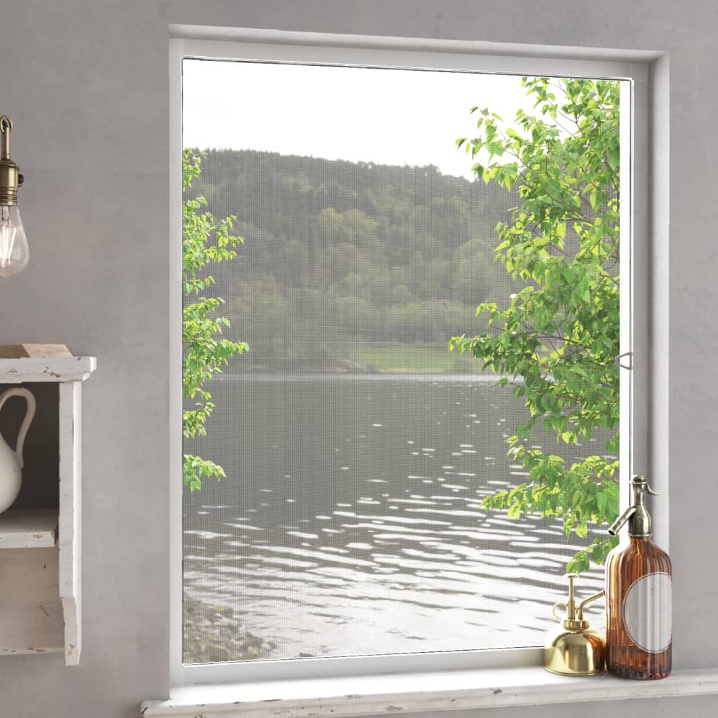 Berkfield Insect Screen for Windows White 80x100 cm