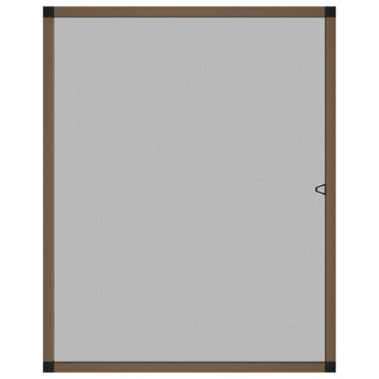 Berkfield Insect Screen for Windows Brown 80x100 cm