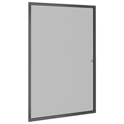Berkfield Insect Screen for Windows Anthracite 80x120 cm