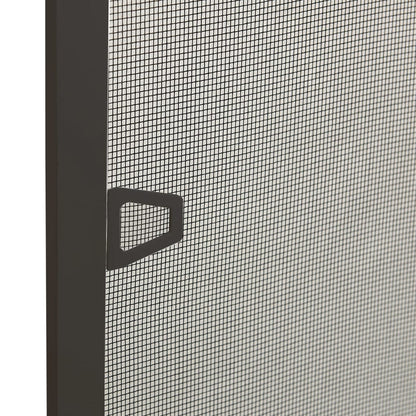 Berkfield Insect Screen for Windows Anthracite 80x120 cm