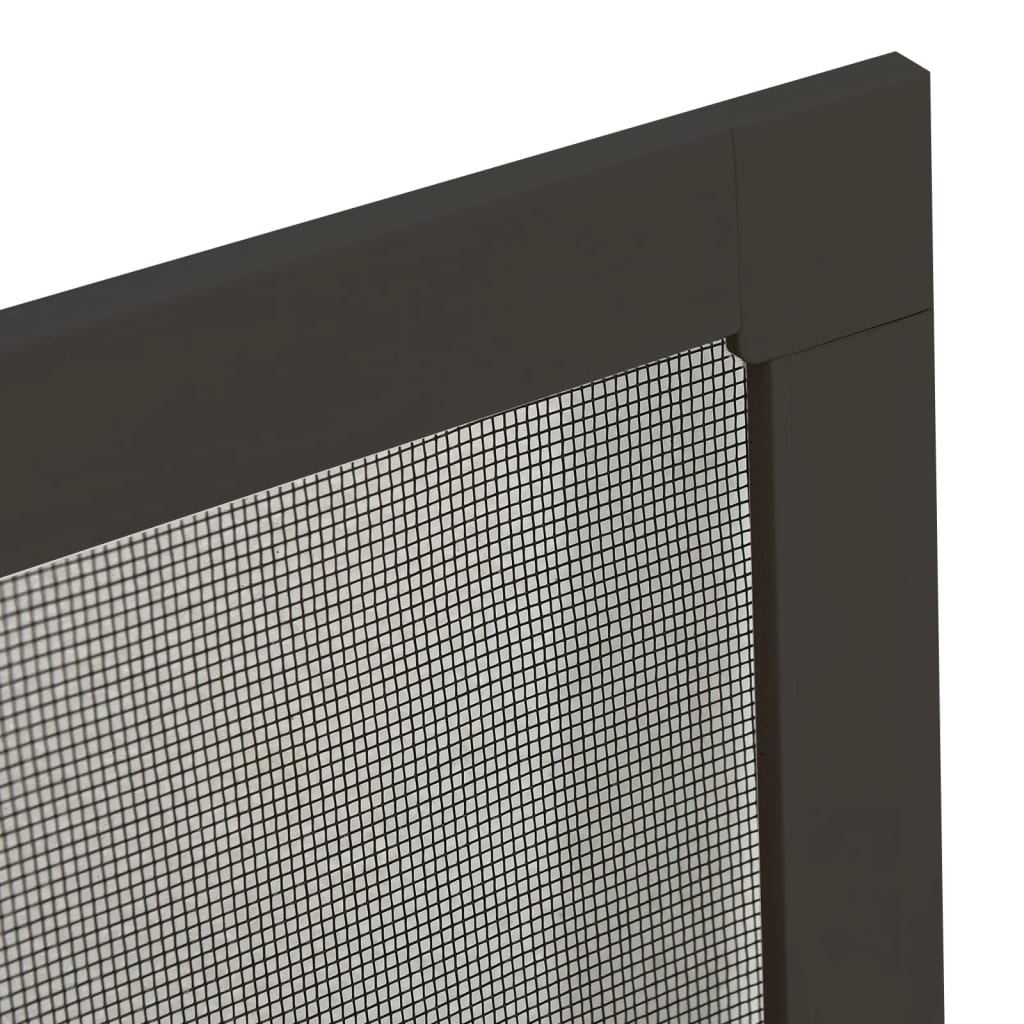 Berkfield Insect Screen for Windows Anthracite 80x120 cm