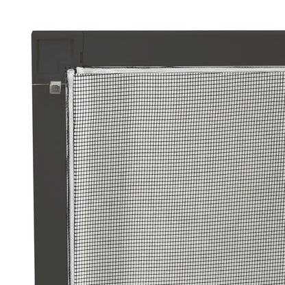 Berkfield Insect Screen for Windows Anthracite 80x120 cm
