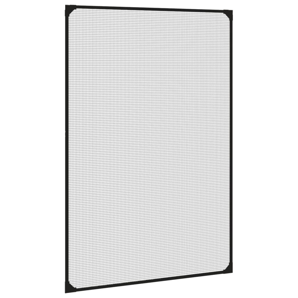 Berkfield Magnetic Insect Screen for Windows Anthracite 80x120 cm