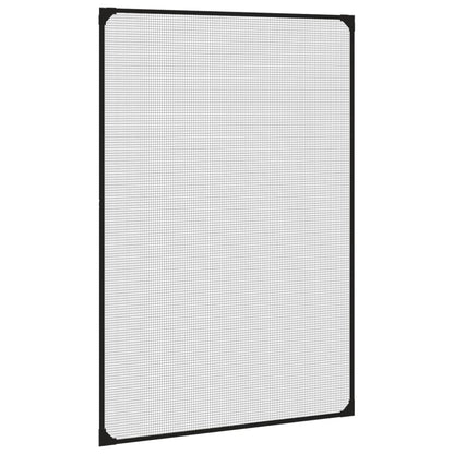 Berkfield Magnetic Insect Screen for Windows Anthracite 80x120 cm