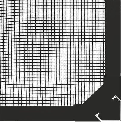 Berkfield Magnetic Insect Screen for Windows Anthracite 100x120 cm