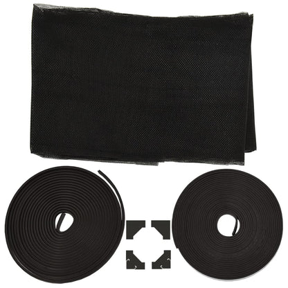 Berkfield Magnetic Insect Screen for Windows Anthracite 100x120 cm
