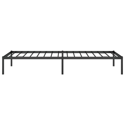 Berkfield Metal Bed Frame Black 80x200 cm