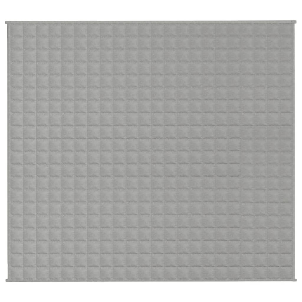 Berkfield Weighted Blanket Grey 200x220 cm 9 kg Fabric