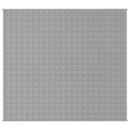 Berkfield Weighted Blanket Grey 200x220 cm 9 kg Fabric