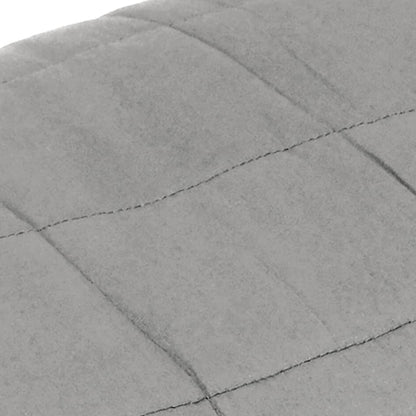 Berkfield Weighted Blanket Grey 200x220 cm 9 kg Fabric