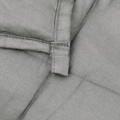 Berkfield Weighted Blanket Grey 200x220 cm 9 kg Fabric