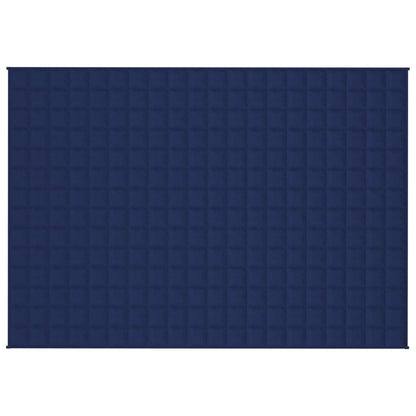 Berkfield Weighted Blanket Blue 135x200 cm Single 10 kg Fabric