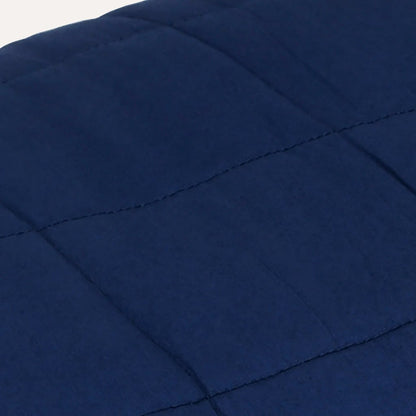 Berkfield Weighted Blanket Blue 135x200 cm Single 10 kg Fabric