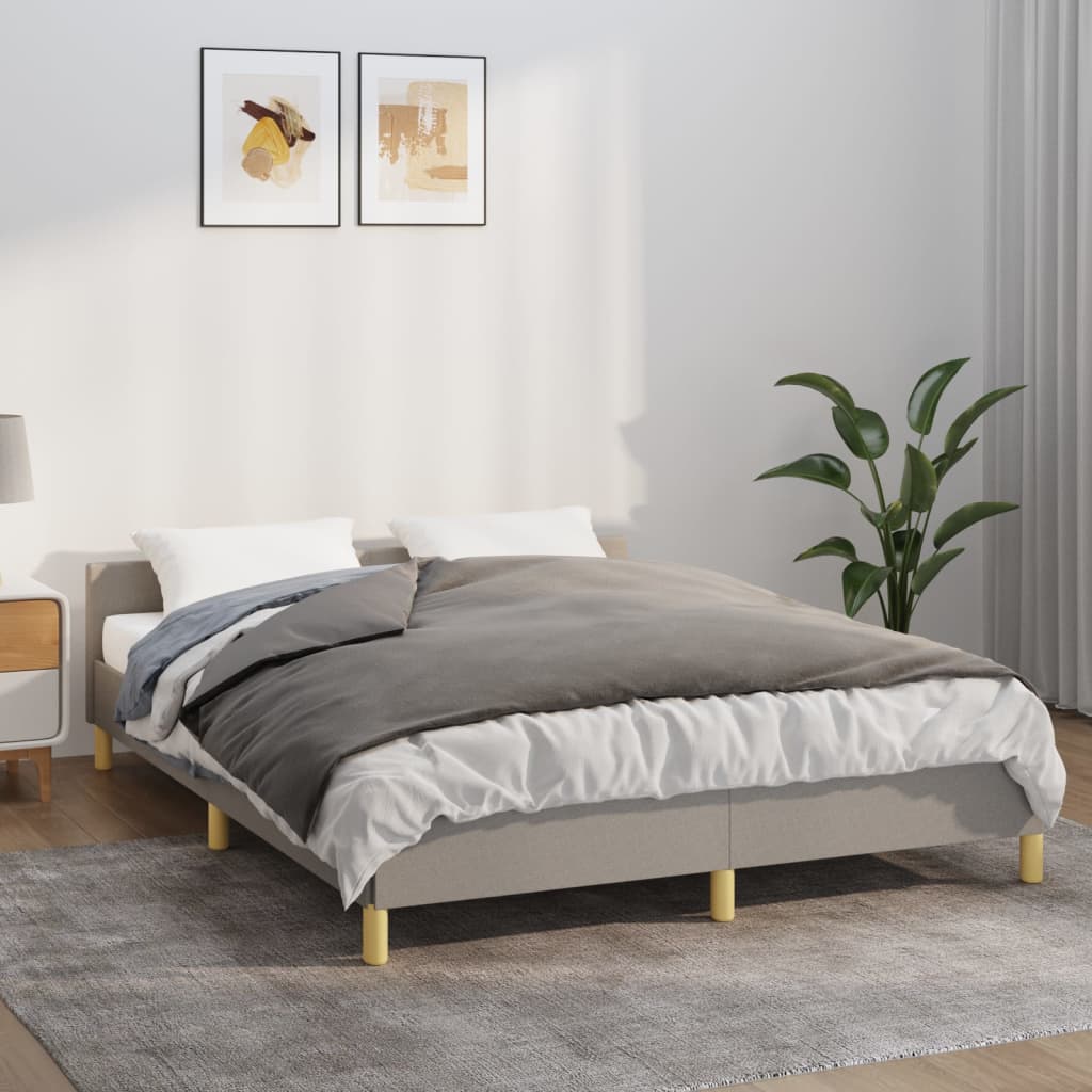 Berkfield Weighted Blanket with Cover Grey 135x200 cm Single 6 kg Fabric