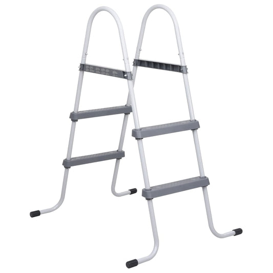 Berkfield Pool Ladder Grey 84 cm Steel