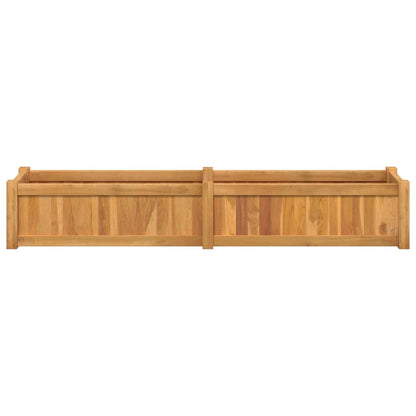 Berkfield Raised Bed 150x30x25 cm Solid Wood Teak