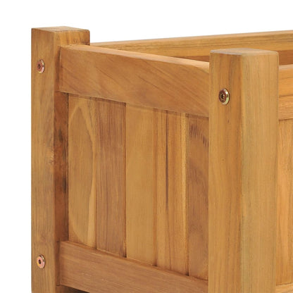 Berkfield Raised Bed 150x30x25 cm Solid Wood Teak