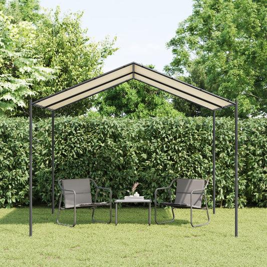 Berkfield Canopy Tent Beige 3x3 m Steel and Fabric