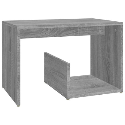 Berkfield Side Table Grey Sonoma 59x36x38 cm Engineered Wood