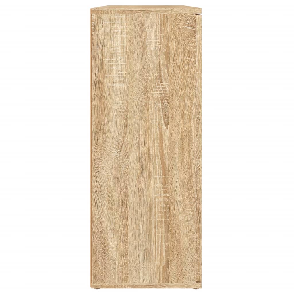 Berkfield Sideboard Sonoma Oak 91x29.5x75 cm Engineered Wood