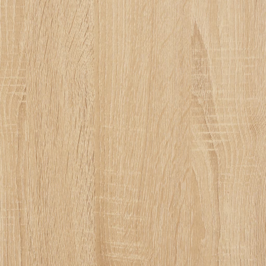 Berkfield Sideboard Sonoma Oak 91x29.5x75 cm Engineered Wood