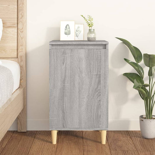 Berkfield Bedside Cabinet Grey Sonoma 40x35x70 cm Engineered Wood