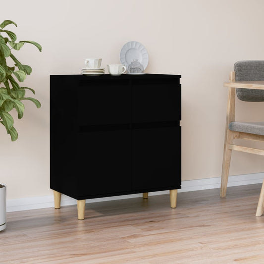 Berkfield Sideboard Black 60x35x70 cm Engineered Wood