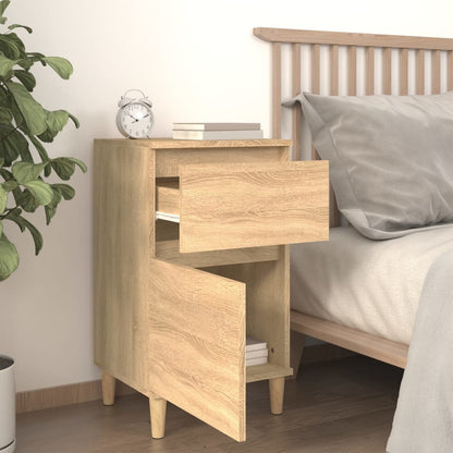 Berkfield Bedside Cabinet Sonoma Oak 40x35x70 cm