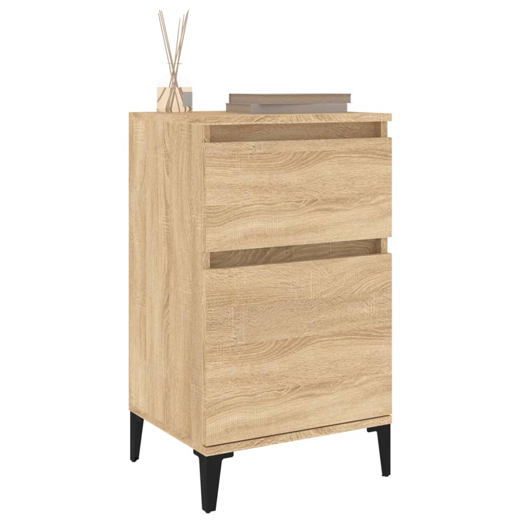 Berkfield Bedside Cabinet Sonoma Oak 40x35x70 cm