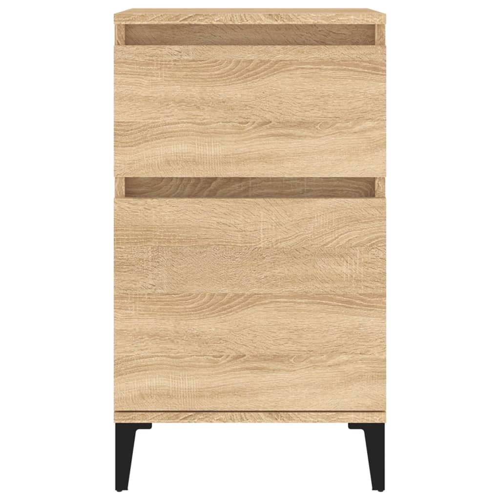 Berkfield Bedside Cabinet Sonoma Oak 40x35x70 cm