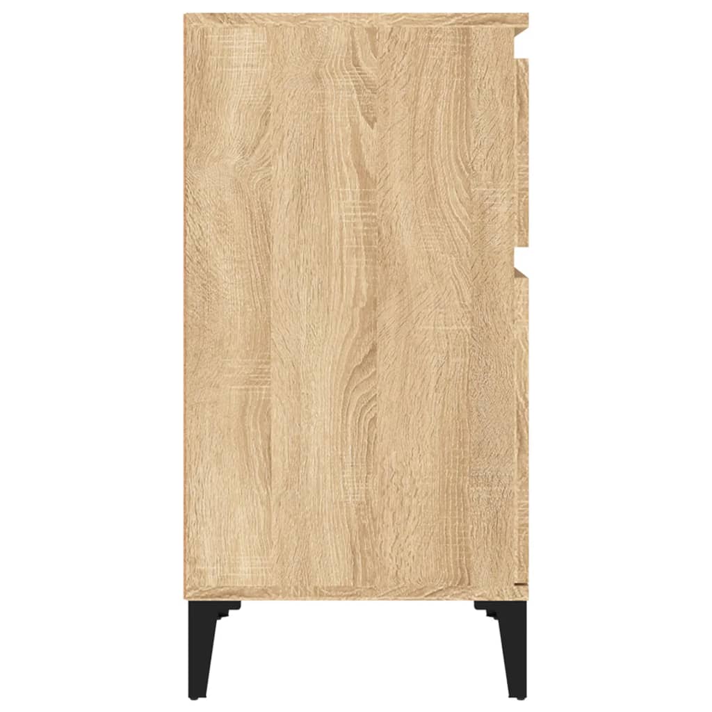 Berkfield Bedside Cabinet Sonoma Oak 40x35x70 cm