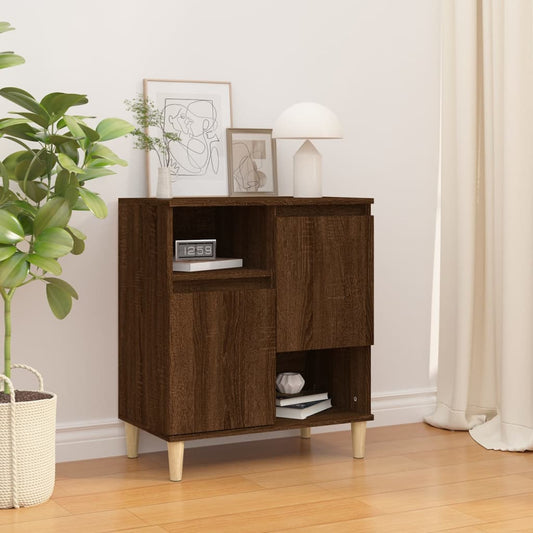Berkfield Sideboard Brown Oak 60x35x70 cm Engineered Wood