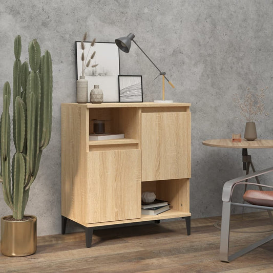 Berkfield Sideboard Sonoma Oak 60x35x70 cm Engineered Wood