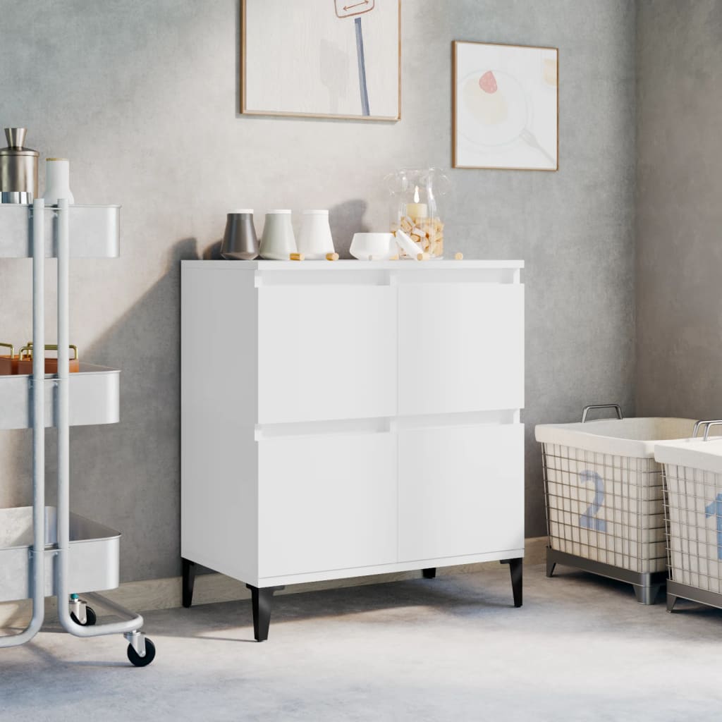 Berkfield Sideboard White 60x35x70 cm Engineered Wood